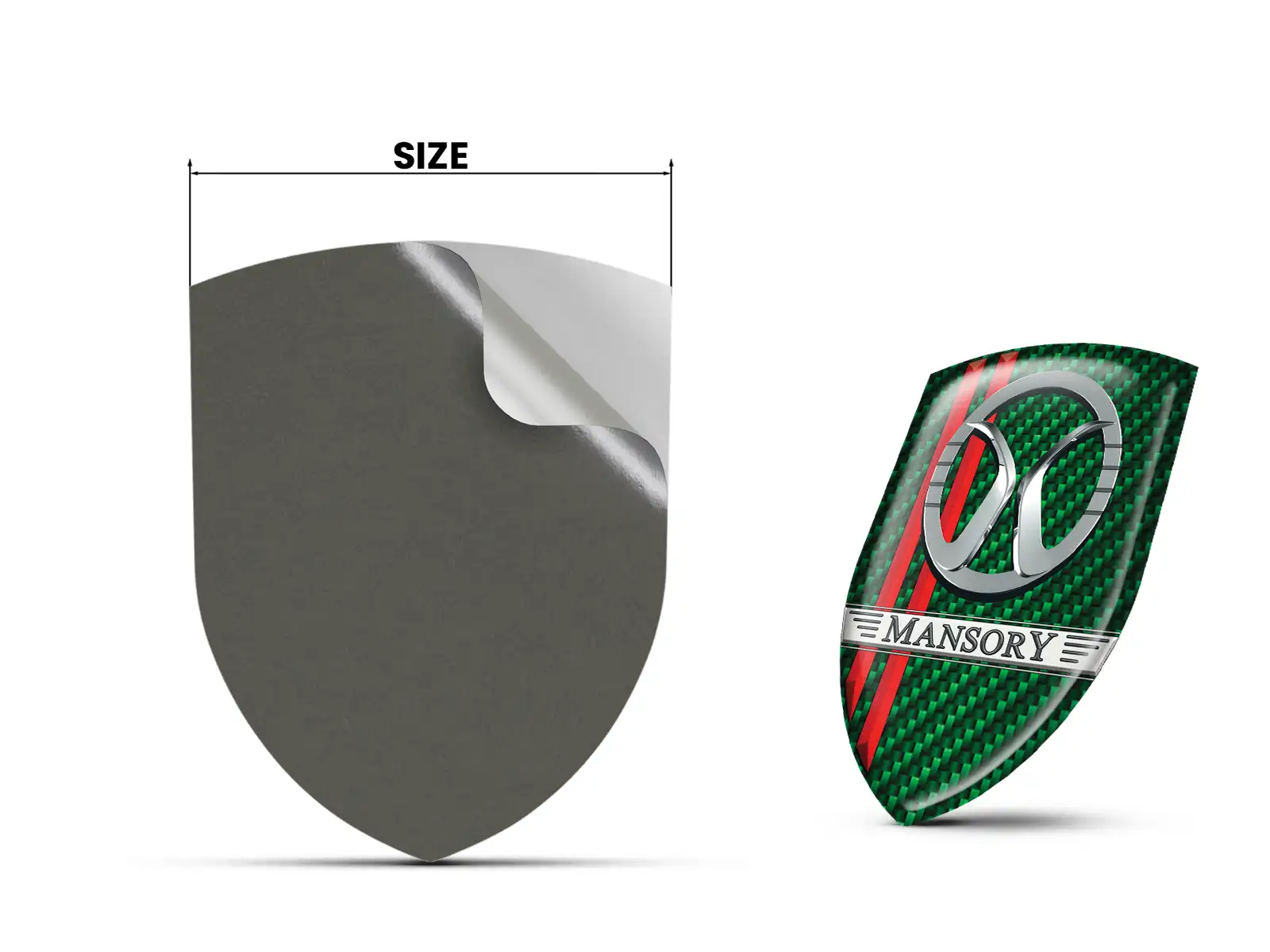 Mansory Windschutzsticker Universal Modern Hochwertig Auto